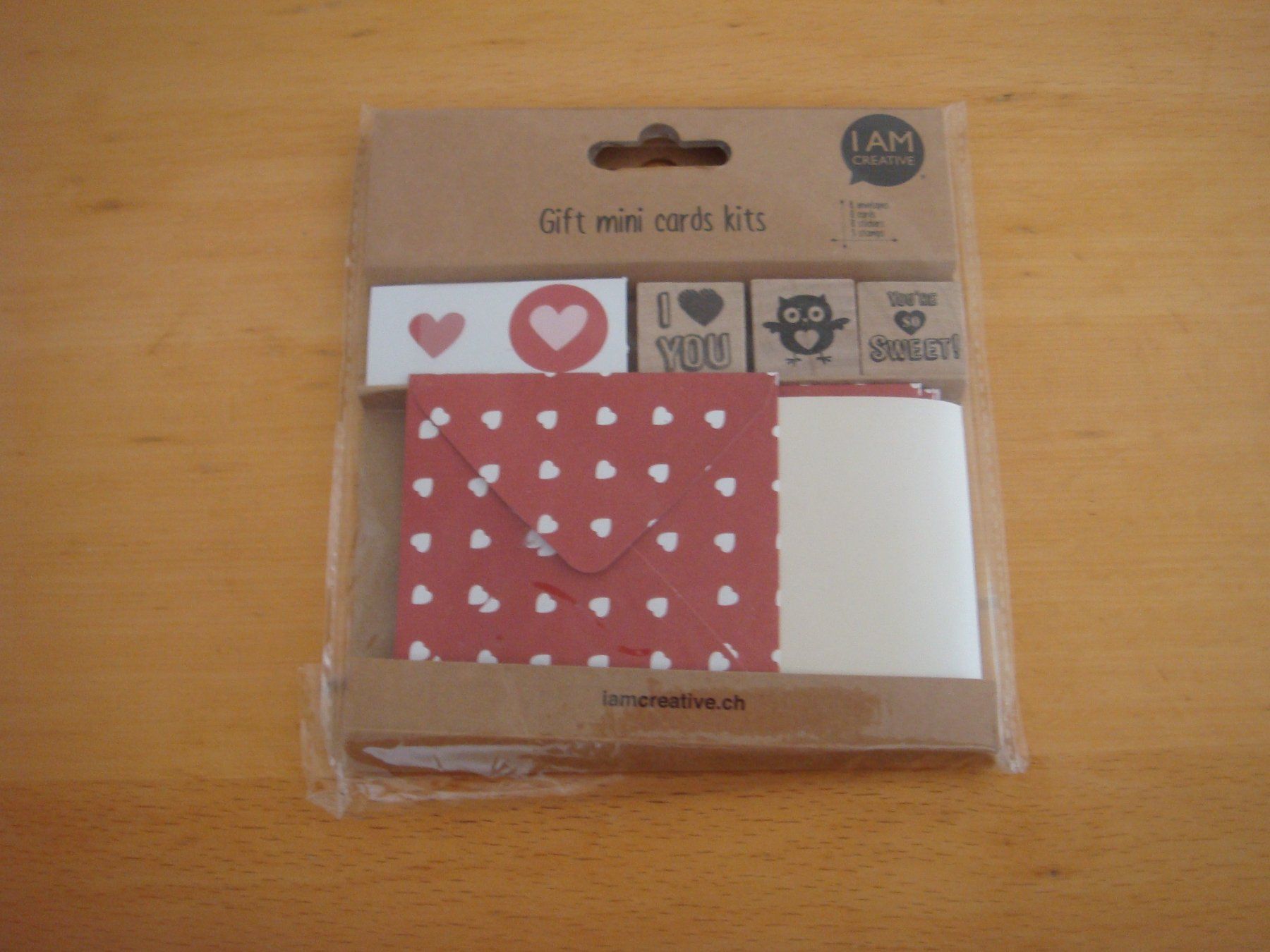 Kit bricolage: I am creative Couvert, Karten, Stempel, Stickers – Nuovo e nell'imballaggio originale da Reinach BL venduto da Maryichbins