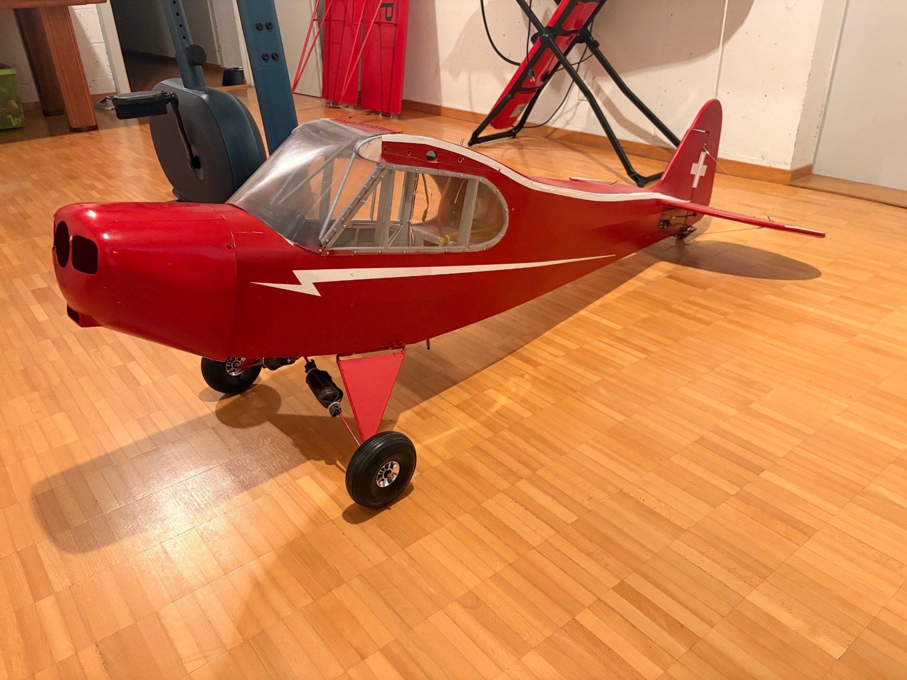 Modellismo RC: Piper Pa18 Tony Clark – Usato da Pully venduto da pie_kcc7