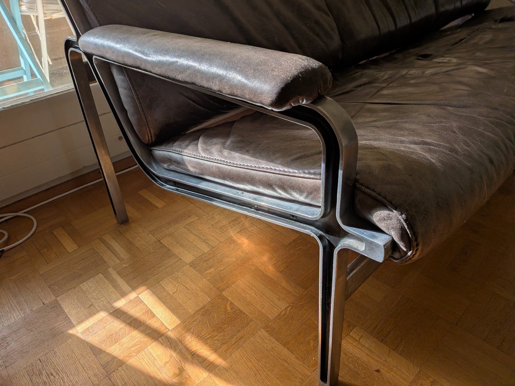 Sofas: Leder Designer Sofa – D'occasion à Zürich par atuc 2