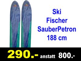 🔴 HW Skialpin Ski Fischer SauberPetor 188 cm /992Z