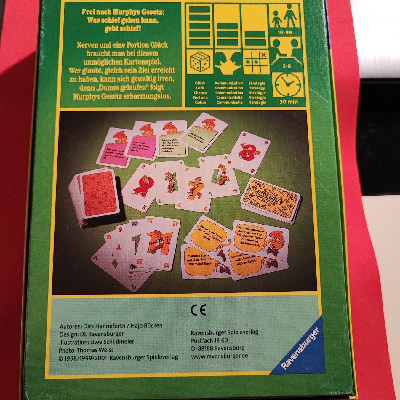 Ravensburger Giochi: DUMM GELAUFEN! - KARTEN SPIEL – Usato da Dübendorf venduto da kb86_MOVIE 1