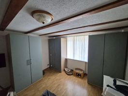 Kleiderschrank Set 3-teilig grau Holz Optik guter Zustand