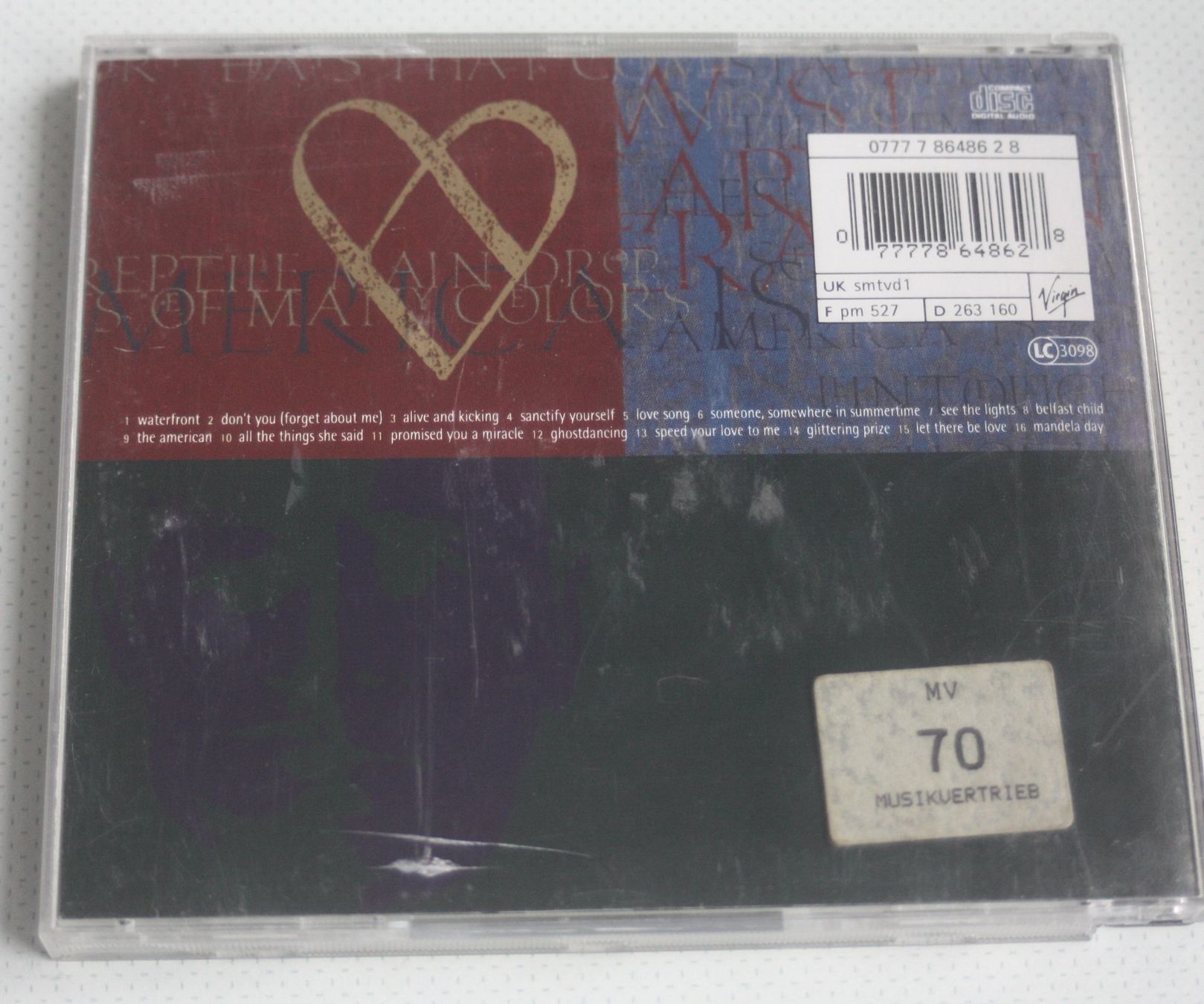 CD: Simple Minds - Glittering Prize (CD) – Usato da Wettingen venduto da Licht08 1