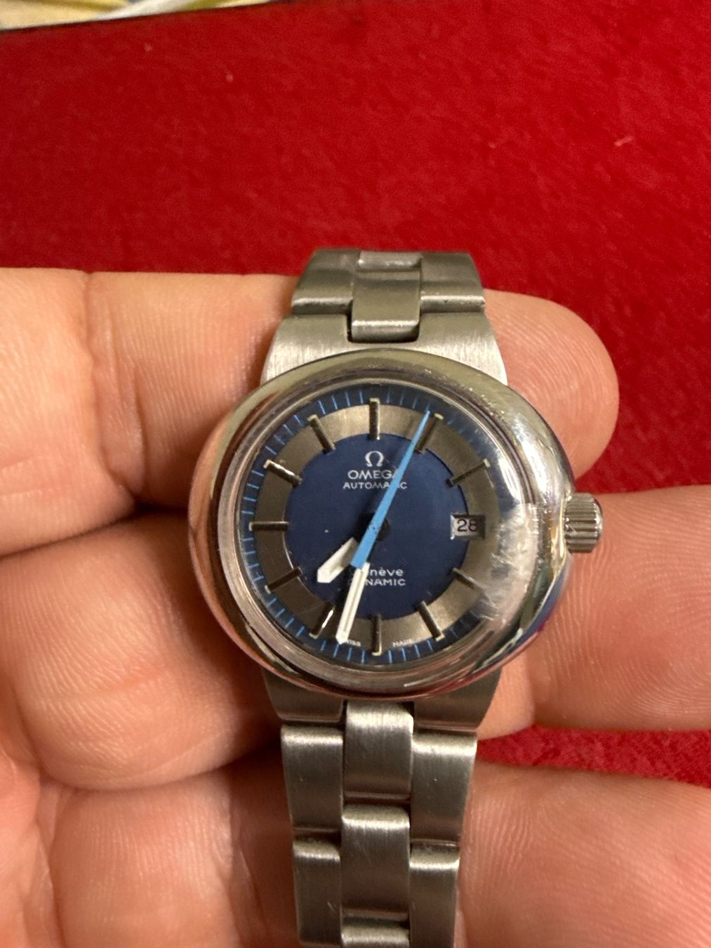 Omega Uhren: Omega Geneve Dynamic 30 mm – Gebraucht aus Pfeffingen von Allhandelklgwatches
