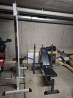 Fitness Geraet mit Gewichten und Zubehoer gebraucht