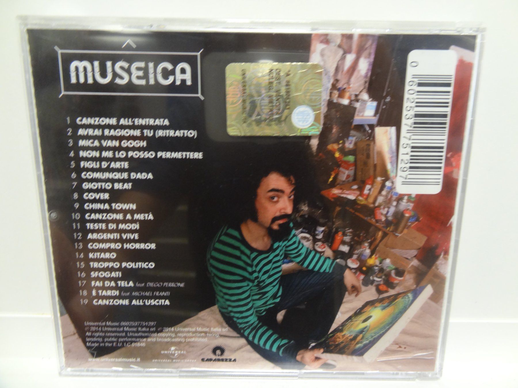 CD: Caparezza, Museica – Usato da luzern venduto da musicandart 1