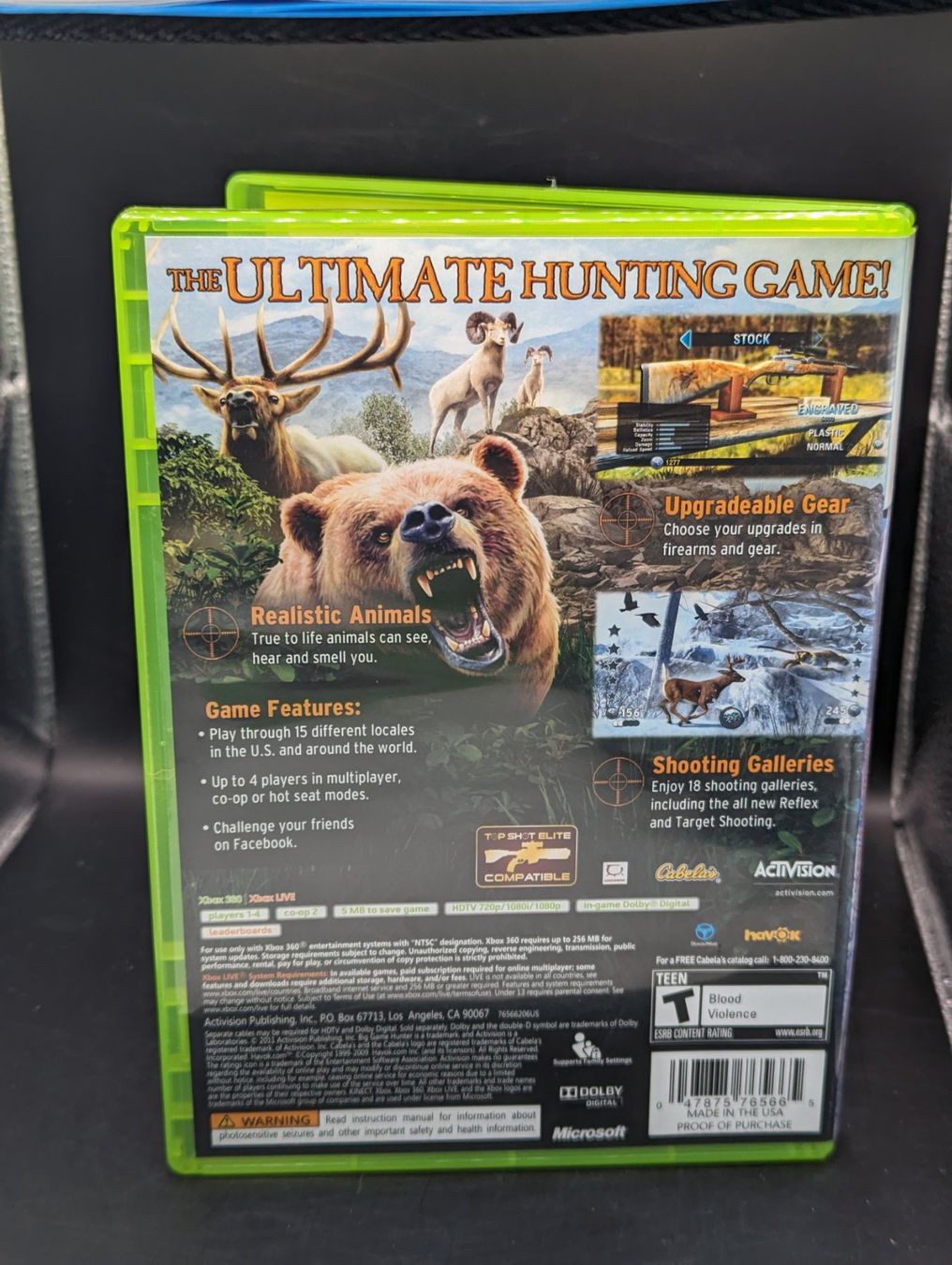 Microsoft Giochi: Cabela's Big Game Hunter 2012 - Xbox 360 Game - NTSC – Usato da Hünenberg See venduto da SpecialEditionGaming 2