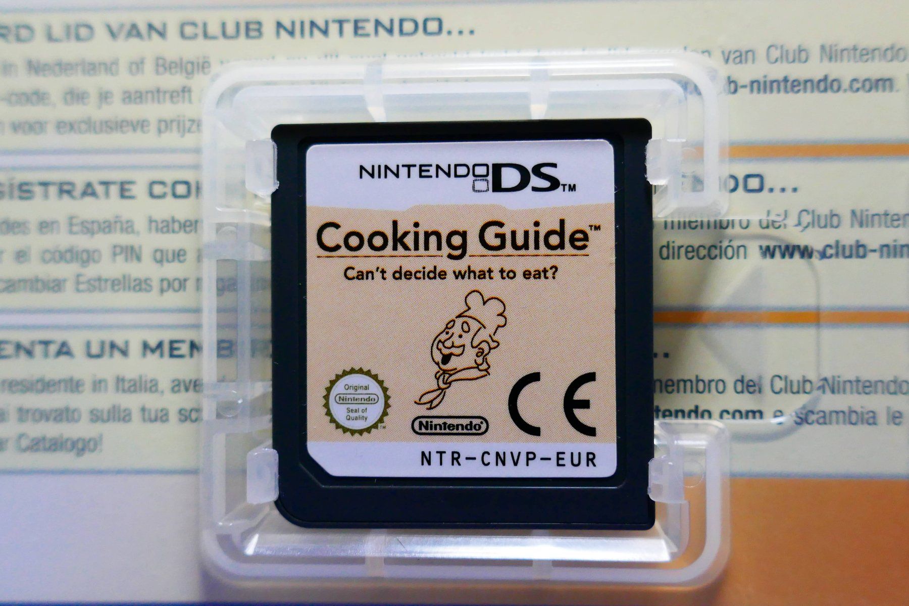 Nintendo Giochi: Cooking Guide & VIP - Nintendo DS – Usato da Vuarrens venduto da Espace-Retro 2