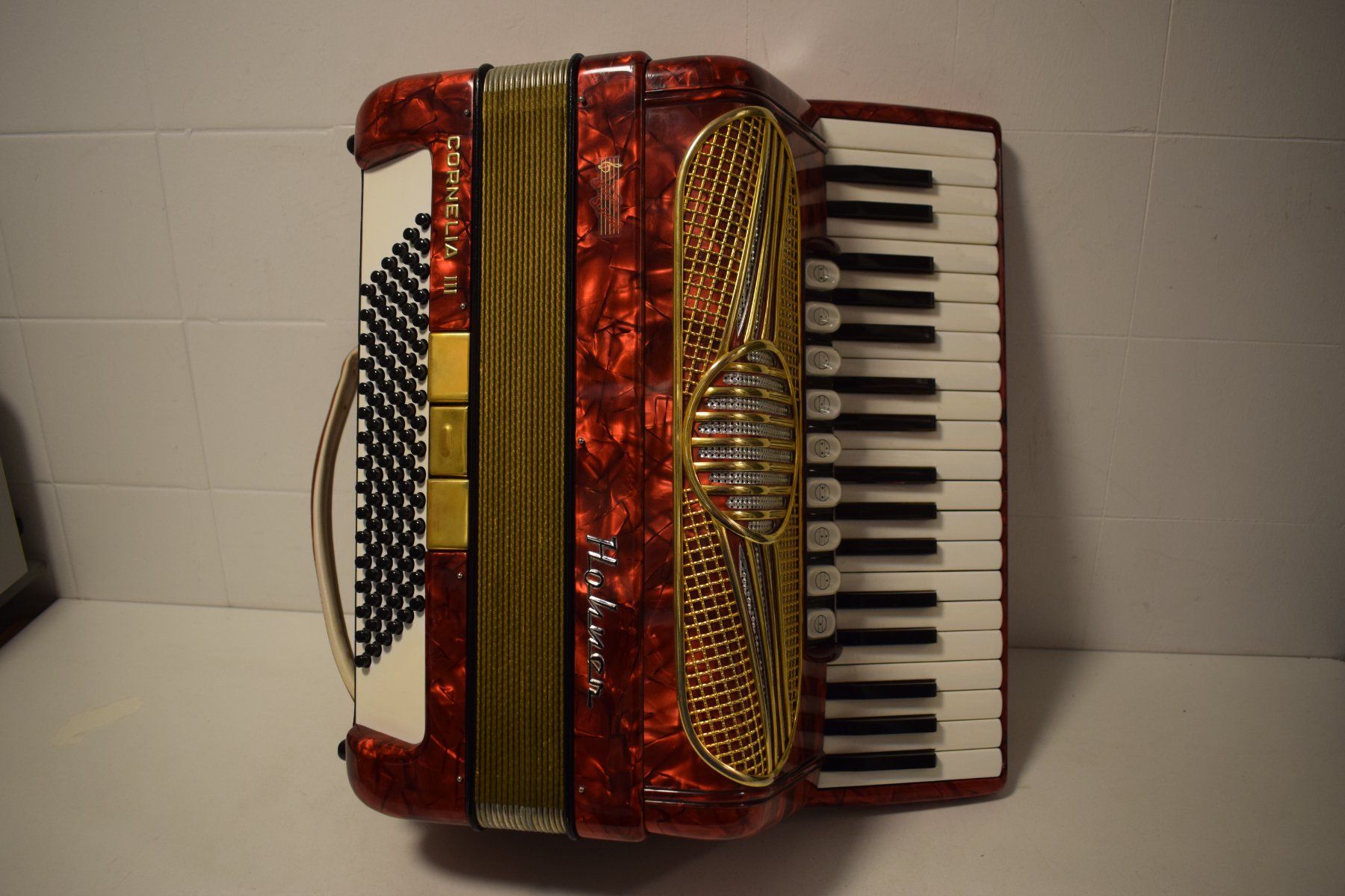 Hohner Strumenti musicali: Akkordeon chromatisch Hohner Cornelia III – Usato da Zürich venduto da baumusik 6