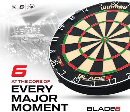 Freccette: 6 Professional Bristle Klassische Dartboard – Nuovo e nell'imballaggio originale da Hundwil venduto da Stallone6 2