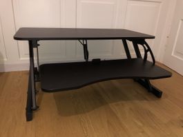 Höhenverstellbarer Stehtisch Aufsatz - Home office Laptop
