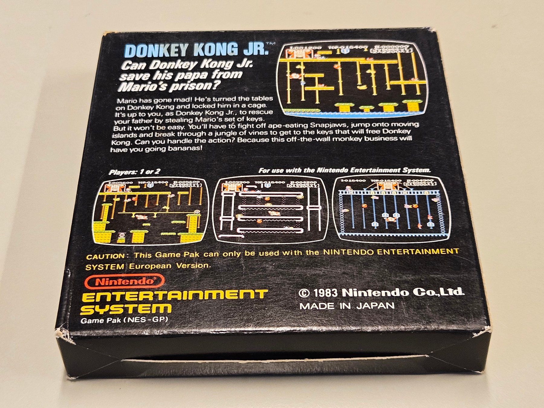 Nintendo Giochi: Donkey Kong Jr. NES OVP – Usato da Hindelbank venduto da GameBoy1981 2