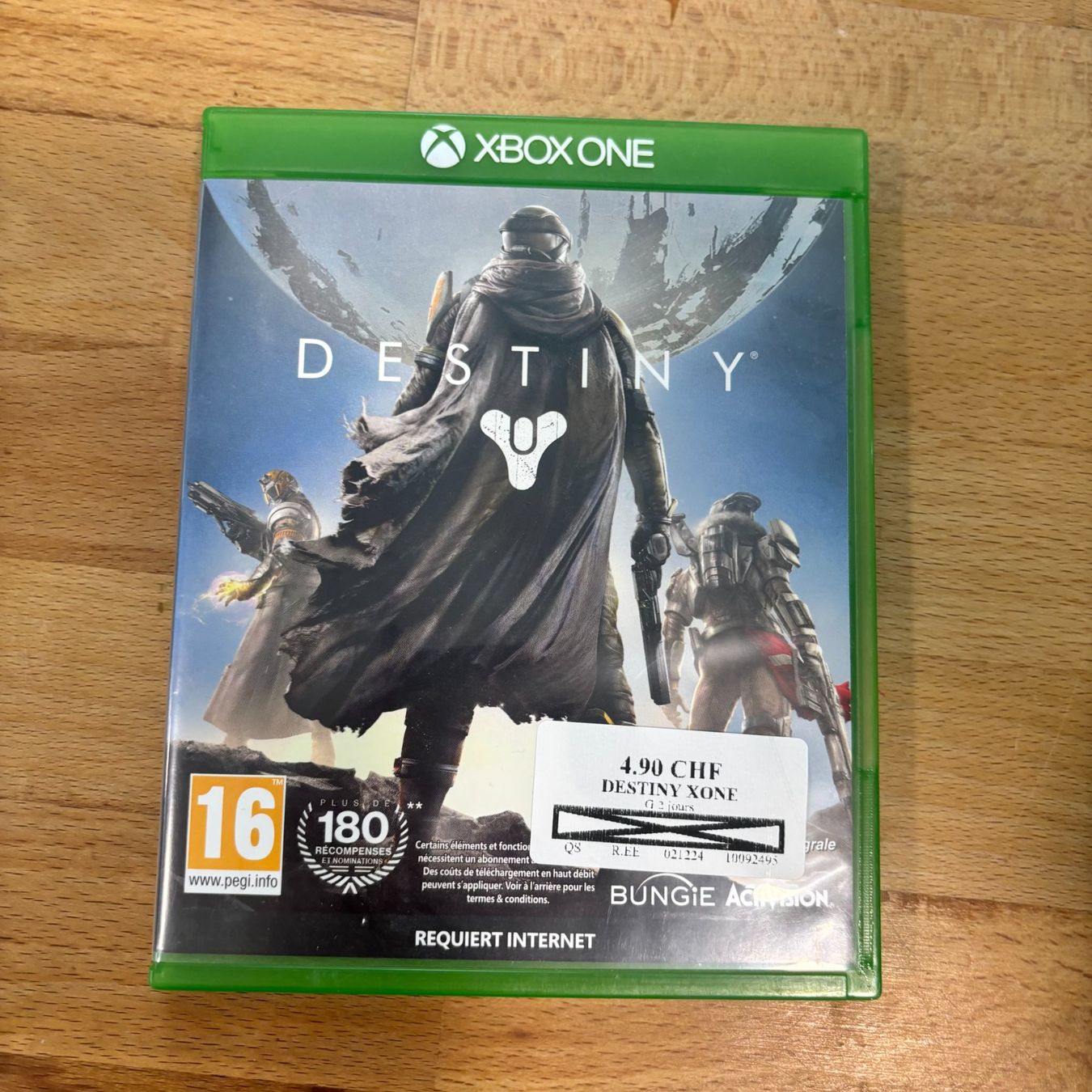 Giochi: Jeu Xbox One Destiny, version originale - parfait état! – Usato da Lausanne venduto da Korner-Cash