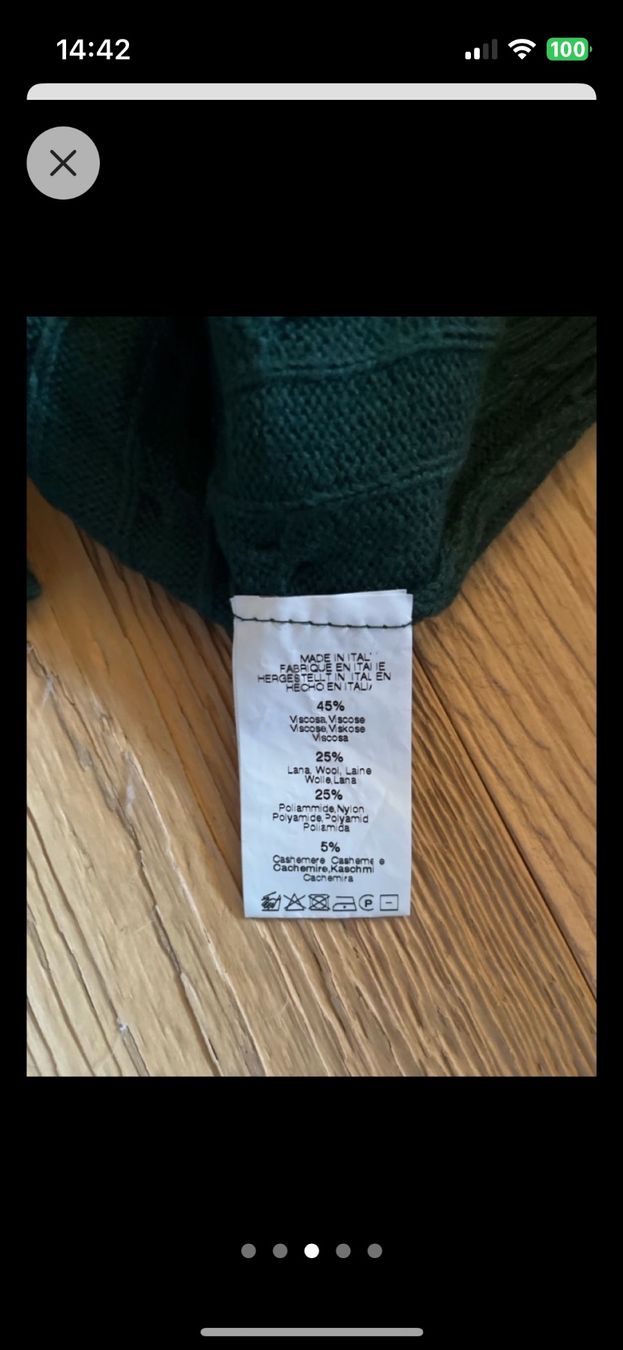 Brandy Melville Pulls et sweat-shirts: Brandy Melville dark green round neck pullover – D'occasion à Rüschlikon par ant_5v7g 3