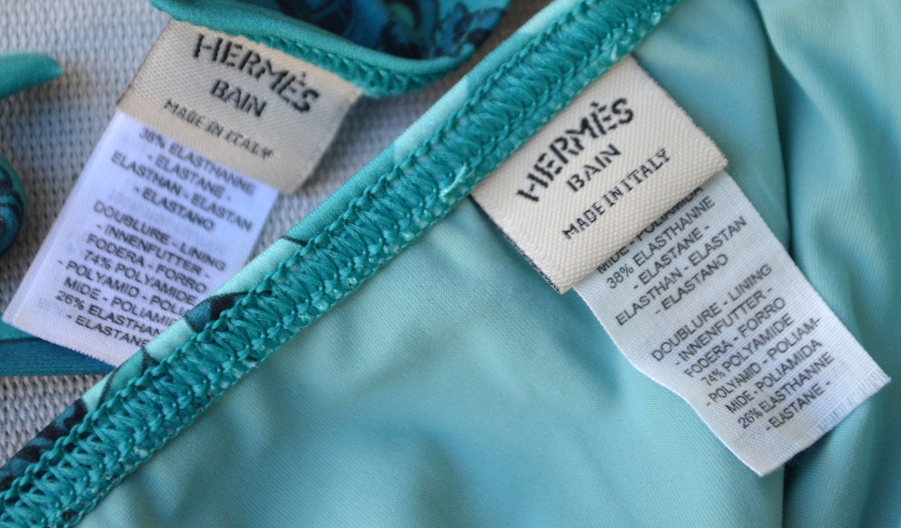 Hermès Costumi da bagno & Bikini: Hermès  Bikini Gabrielle 36 – Usato da Collonges venduto da Auganien 8