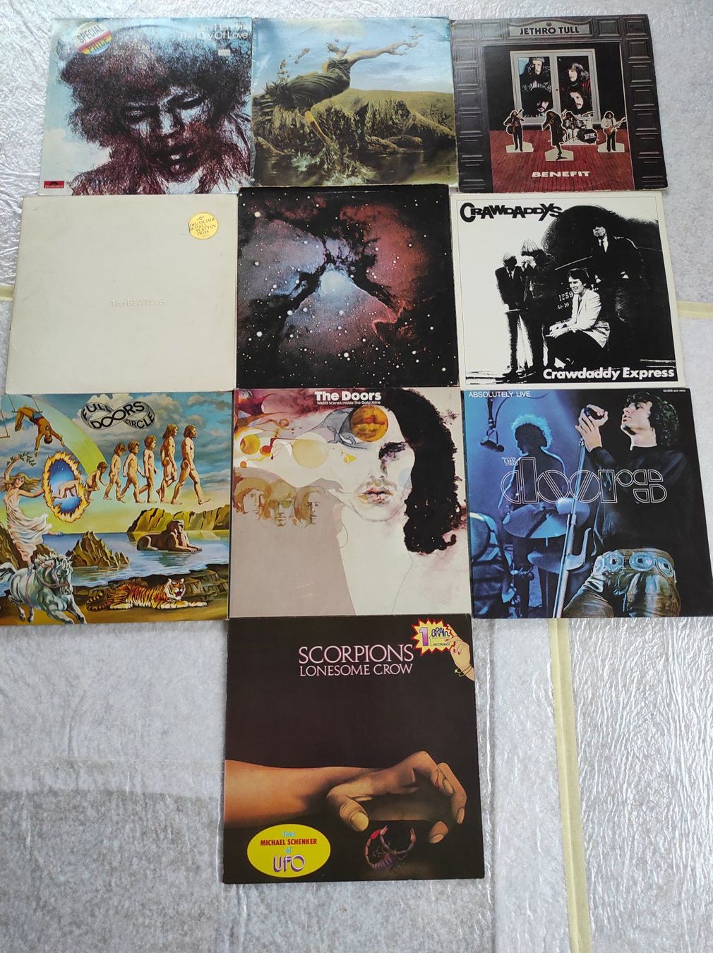Schallplatten: Rock Schallplatten Lot 7 – Gebraucht aus Baden von Recordzyv