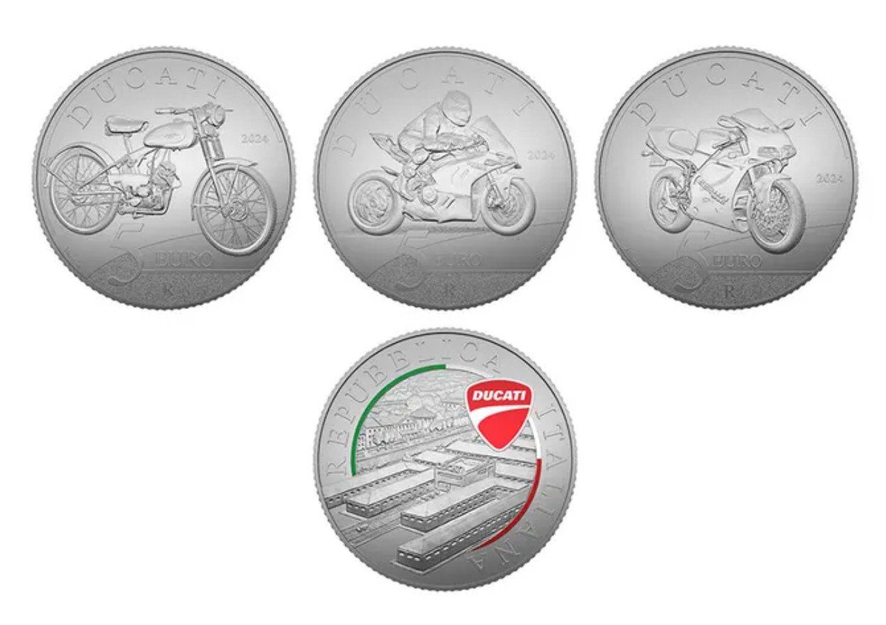 Tutti le monete: Ducati Commemorative Coin Series 2024 – Usato da Chapelle-s-Moudon venduto da gerryp