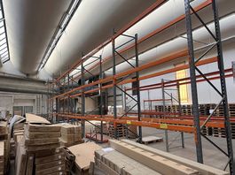 Grosser Posten Palettenregal der Marke Dexion