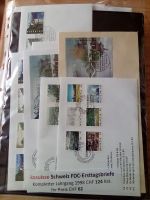 CH FDC Jahrgang 1998, 14Br. inkl.Pro Juv.-Pat., Landschaften