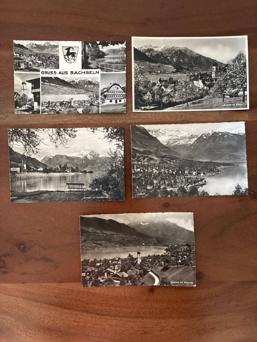 Cartes postales: 9 Ansichtskarten Schweiz von Sachseln OW – D'occasion à Oftringen par Cla.vD.74