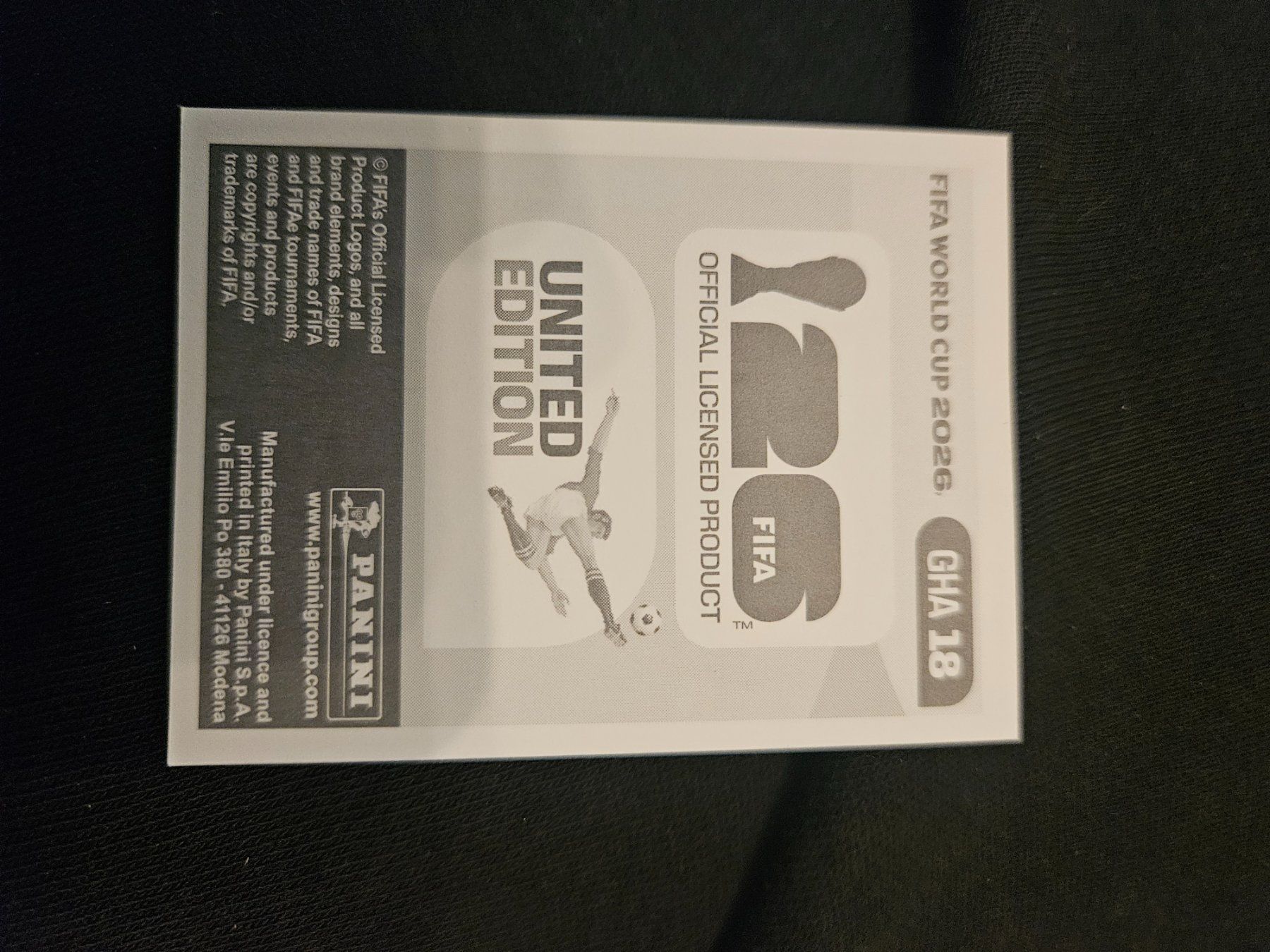 Panini Sammelbilder & Trading cards: GHA18 – Gebraucht aus Würenlingen von Dinli 1
