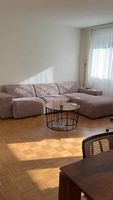 2-teiliger Salontisch / Couchtisch rund in Bronze-Look