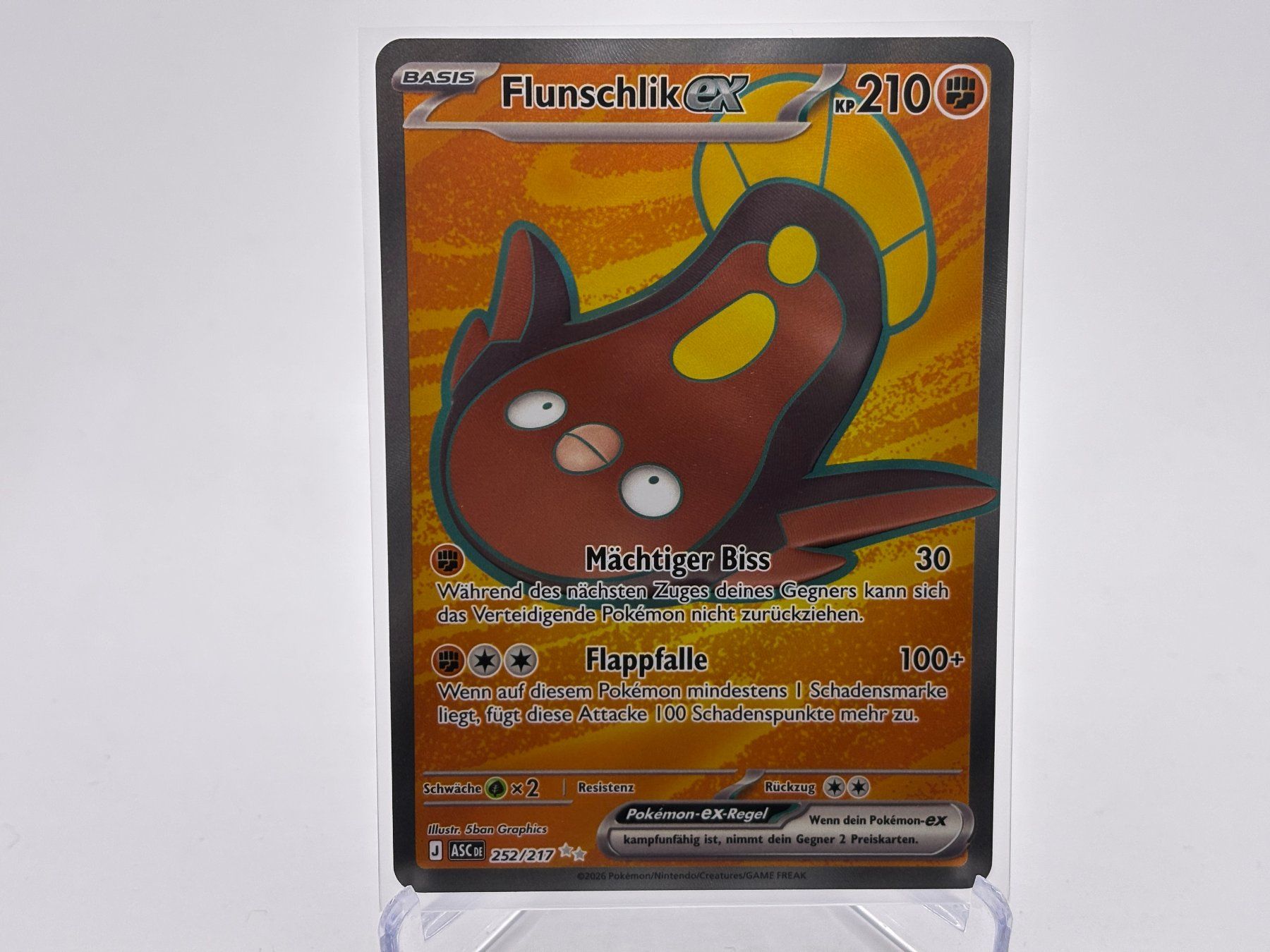 Pokémon Carte collezionabili: Erhabene Helden - Flunschlik ex  (ASC 252) - DE – Nuovo (secondo la descrizione) da Allschwil venduto da Bullach