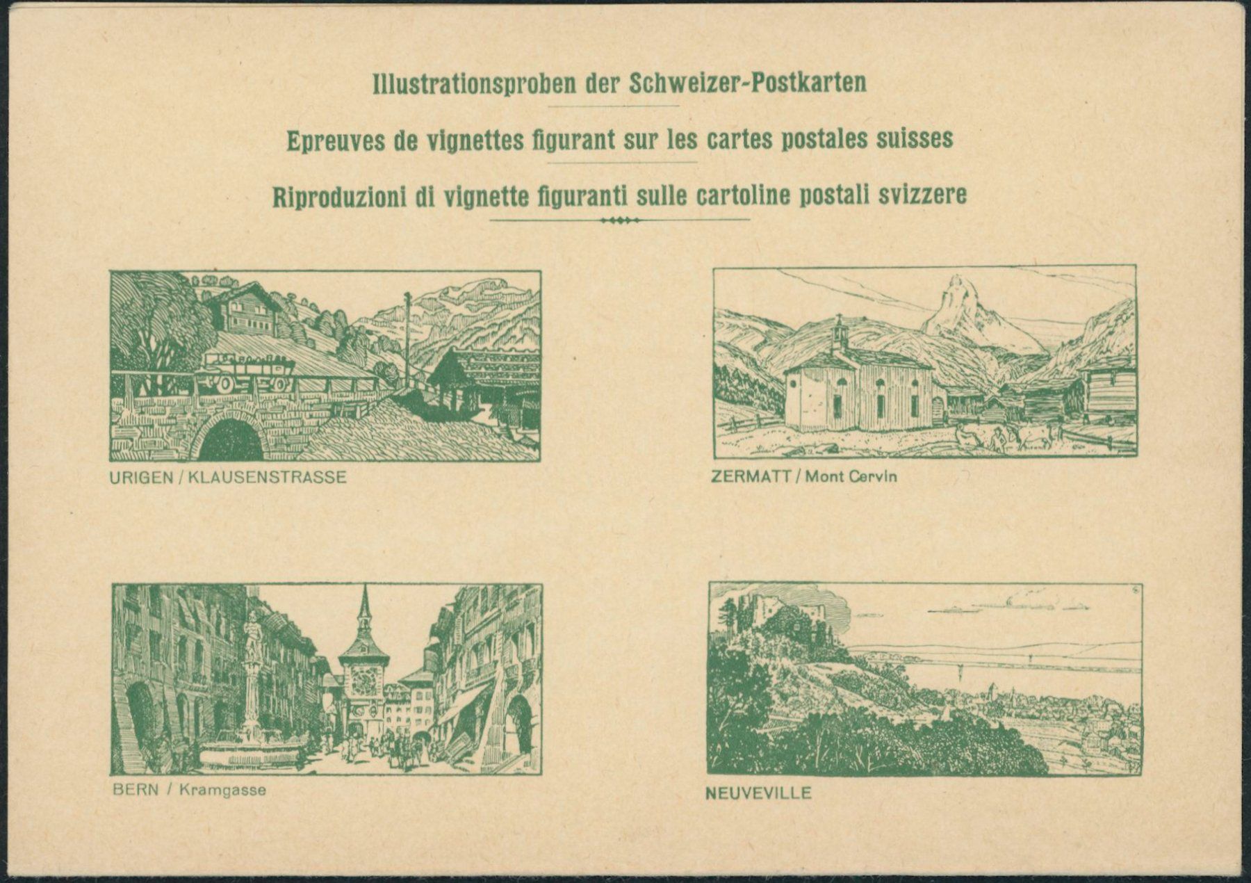 Tutti i francobolli: 1925 - Ganzsachen - Doppelpostkarten - Spécimen – Nuovo (secondo la descrizione) da Schindellegi venduto da leecollect 5