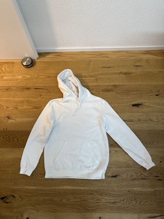 H&M Hoodie, Weiss, Grösse S Männer