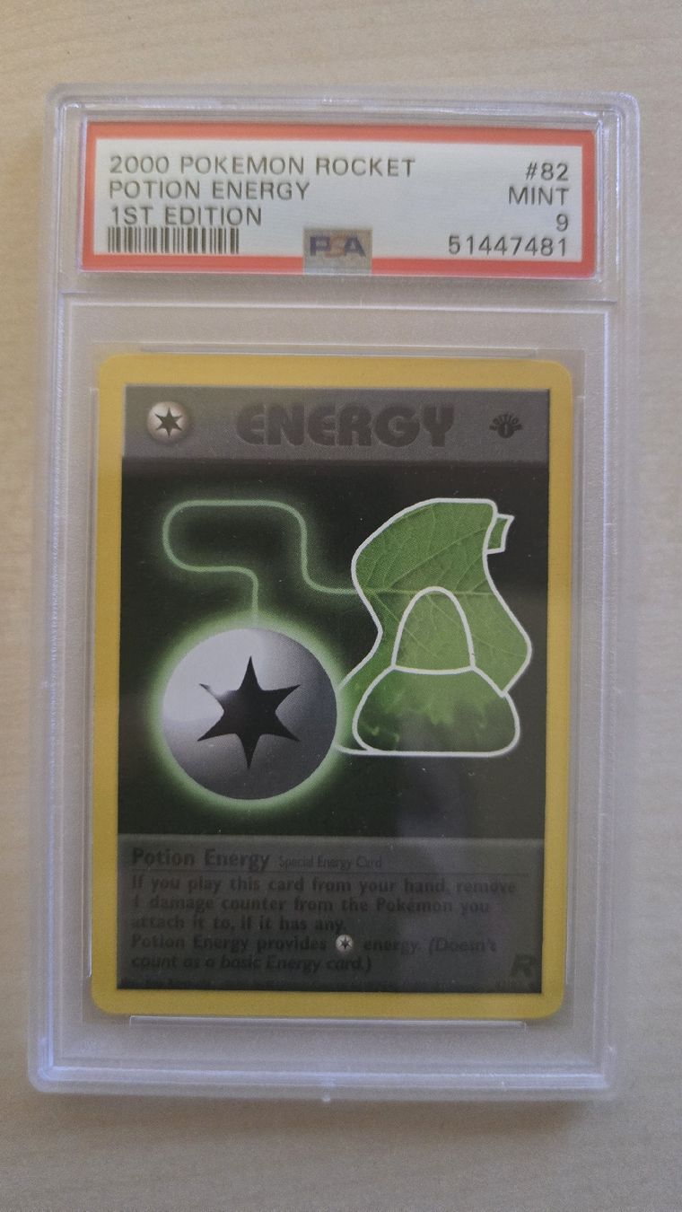 Pokémon Carte collezionabili: 2000 Pokemon Rocket Potion Energy 1. Edition – Nuovo (secondo la descrizione) da Winterthur venduto da GreenSkyline