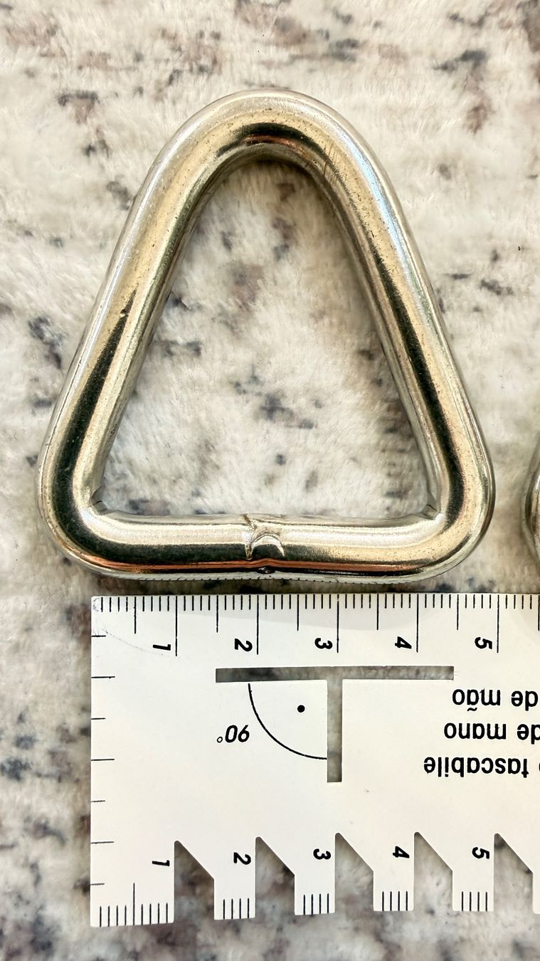Ferramenta: Sortiment an Metallschnallen, D-Ringen, O-Ringen, Schieber – Nuovo (secondo la descrizione) da Zwingen venduto da Schpunzel 4