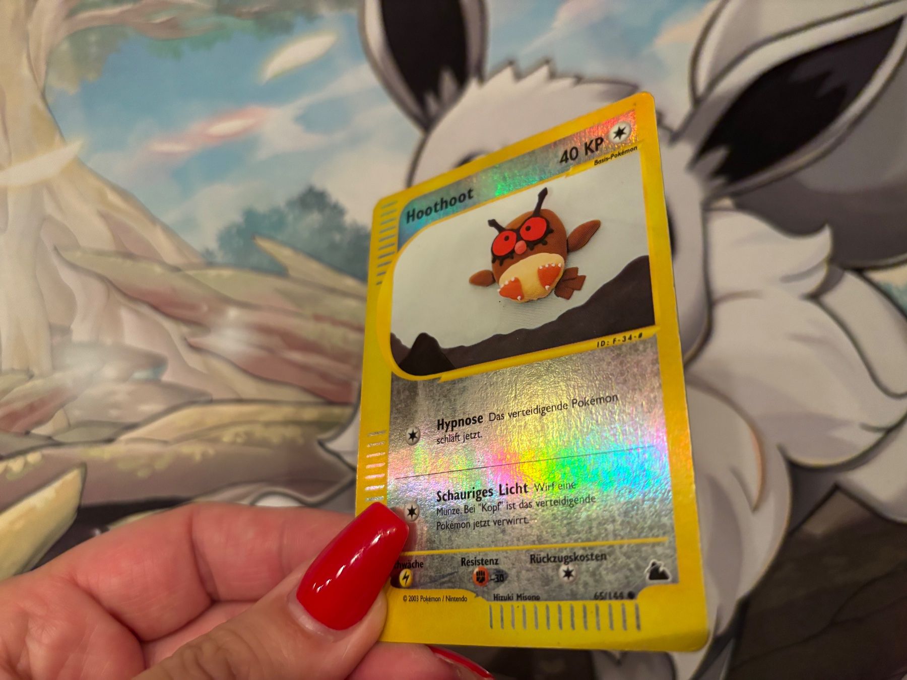 Pokémon Sammelbilder & Trading cards: 2003 POKEMON Hoothoot Reverse Holo Skyridge 65 – Gebraucht aus Wilen (Sarnen) von Seeungeheuer 3