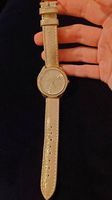Montre Guess dorée bracelet en cuir