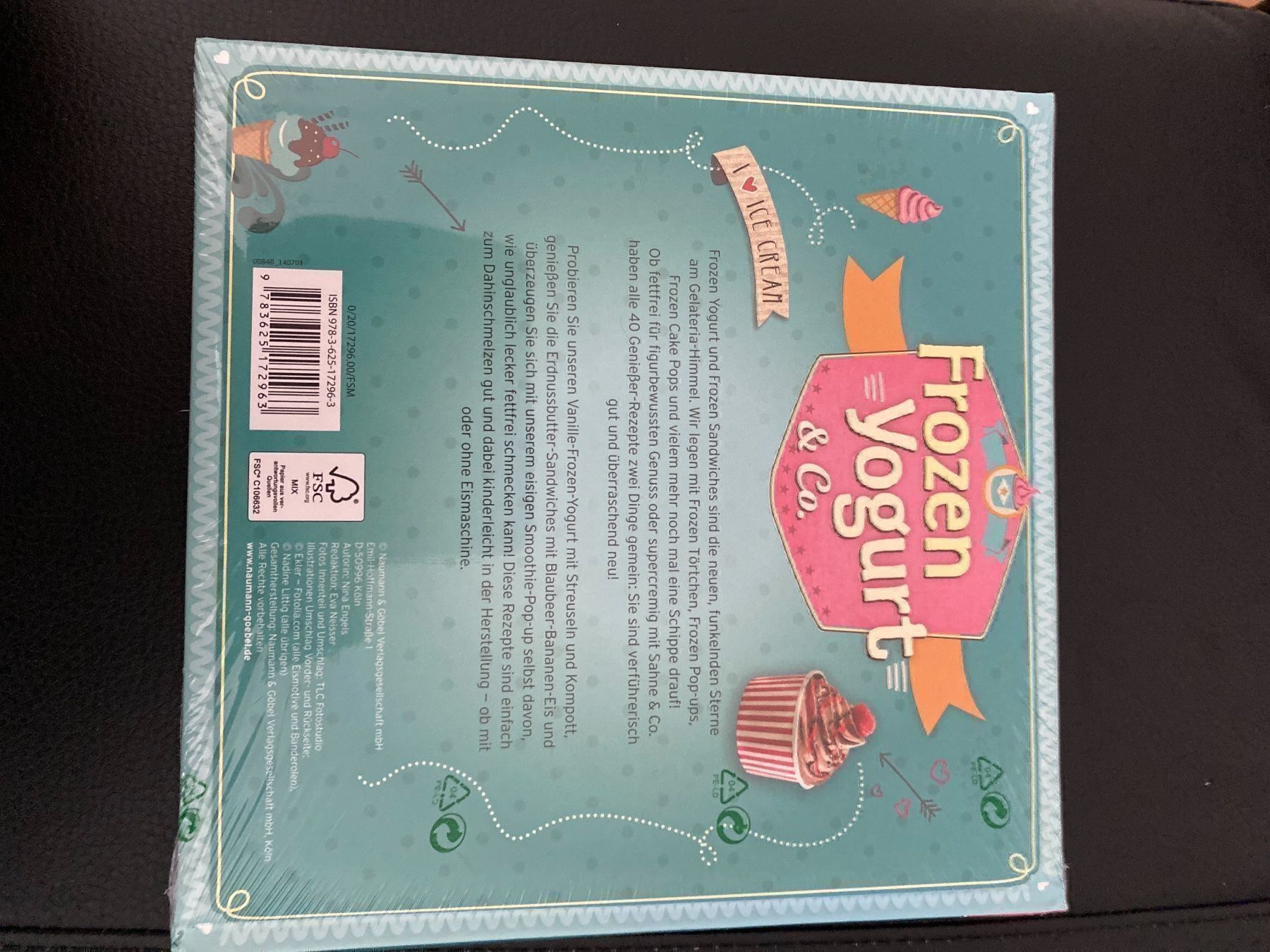 Libri: Frozen Yogurt  Kochbuch – Nuovo e nell'imballaggio originale da Buchrain venduto da Sisi83 1