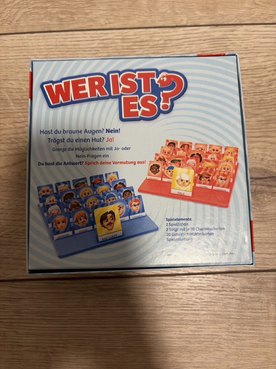Giochi: Brettspiel Wer ist es – Nuovo (secondo la descrizione) da Maienfeld venduto da Jasmin_laeser 2