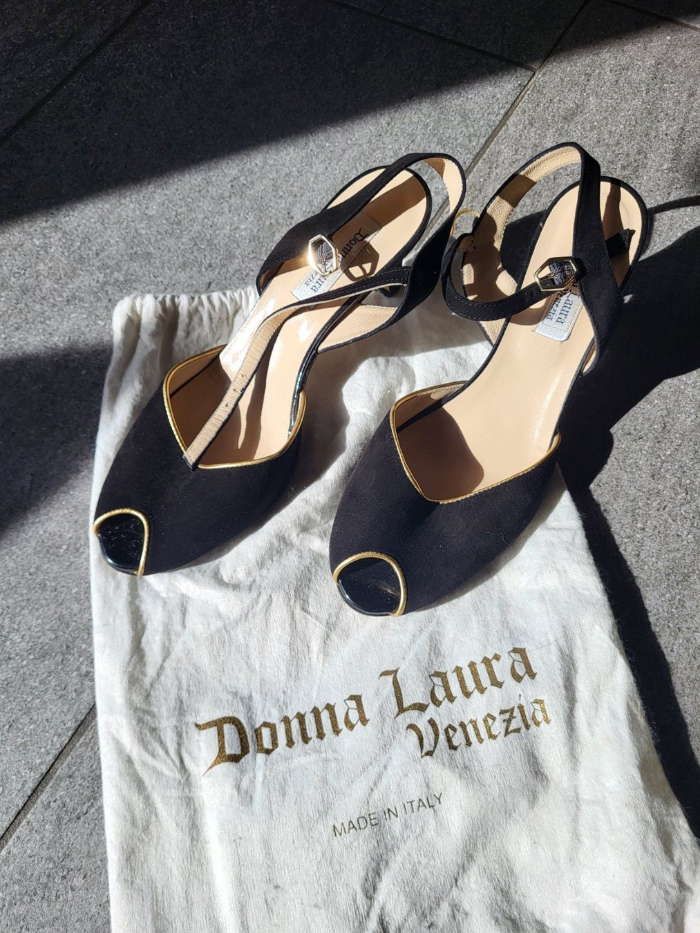 Damenschuhe: Schwarzer Pump Gr.40 – Gebraucht aus Matt von Pippilotta05