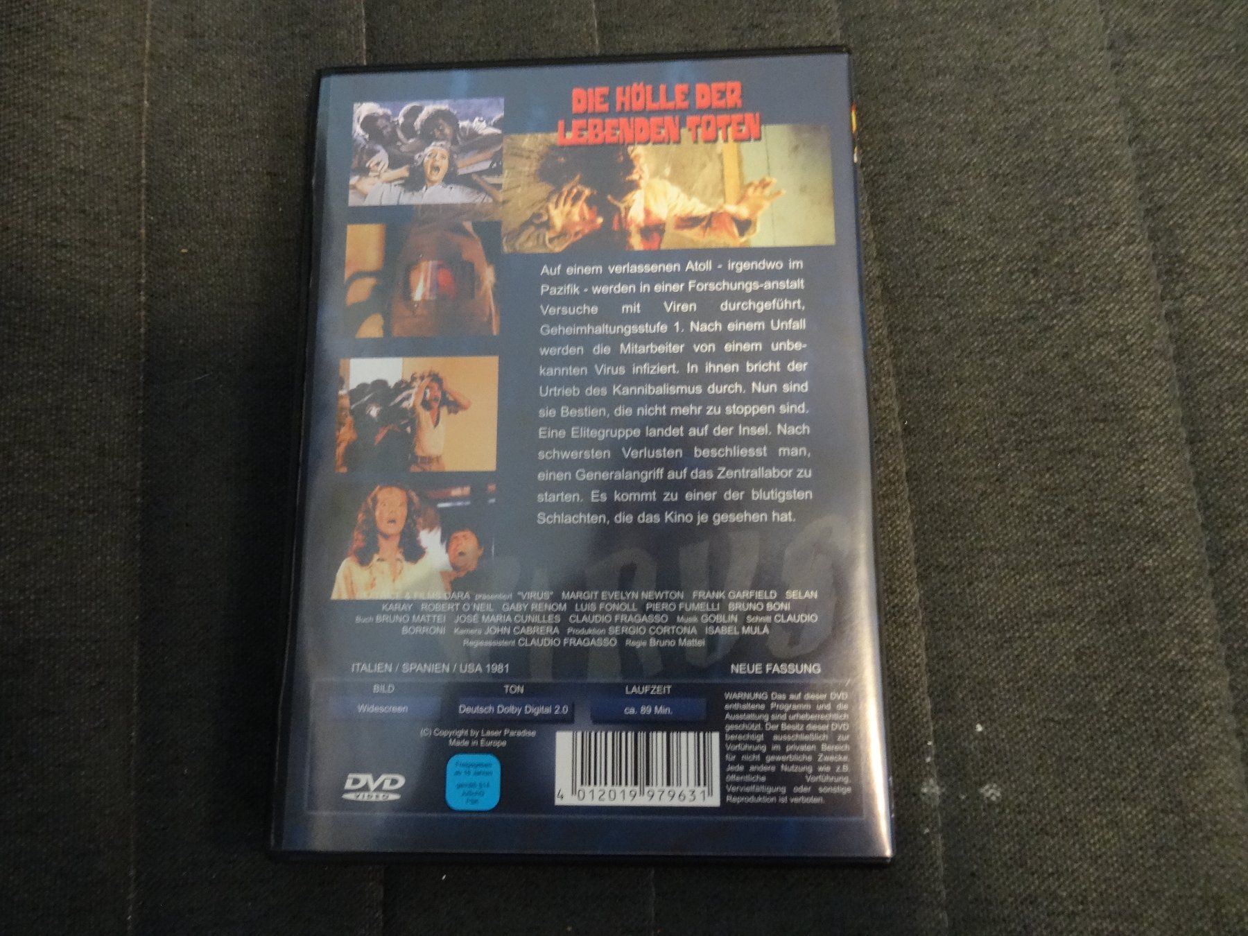 Alle DVDs: Die Hölle der Lebenden Toten DVD HORROR – Gebraucht aus Olten von Disc-Verkauf 2