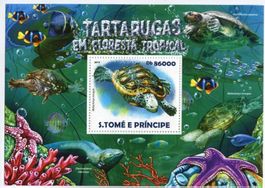 Block "Schildkröten". São Tomé und Príncipe