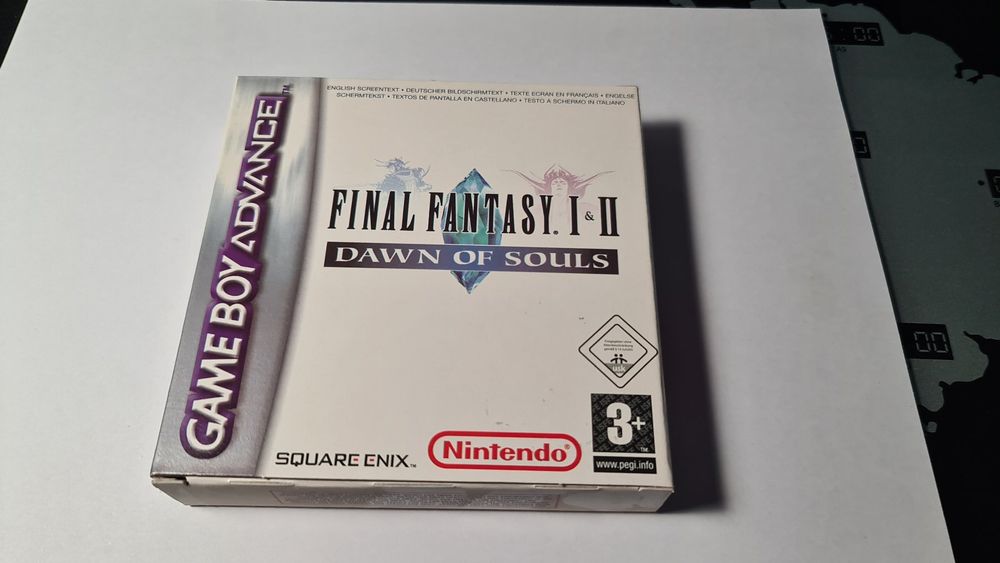 Jeu GBA Final Fantasy 1 & 2: Dawn Of Souls - Authentique, Reconditionné, En Très Bon état