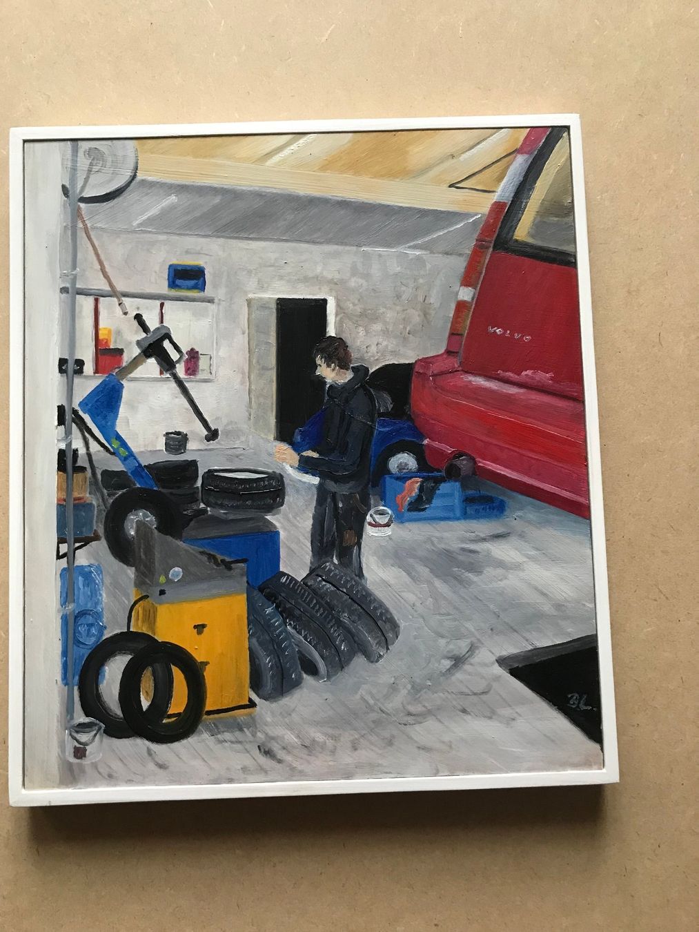 Dipinti: Oel Bid Autowerkstatt – Usato da Interlaken venduto da Beny-Box