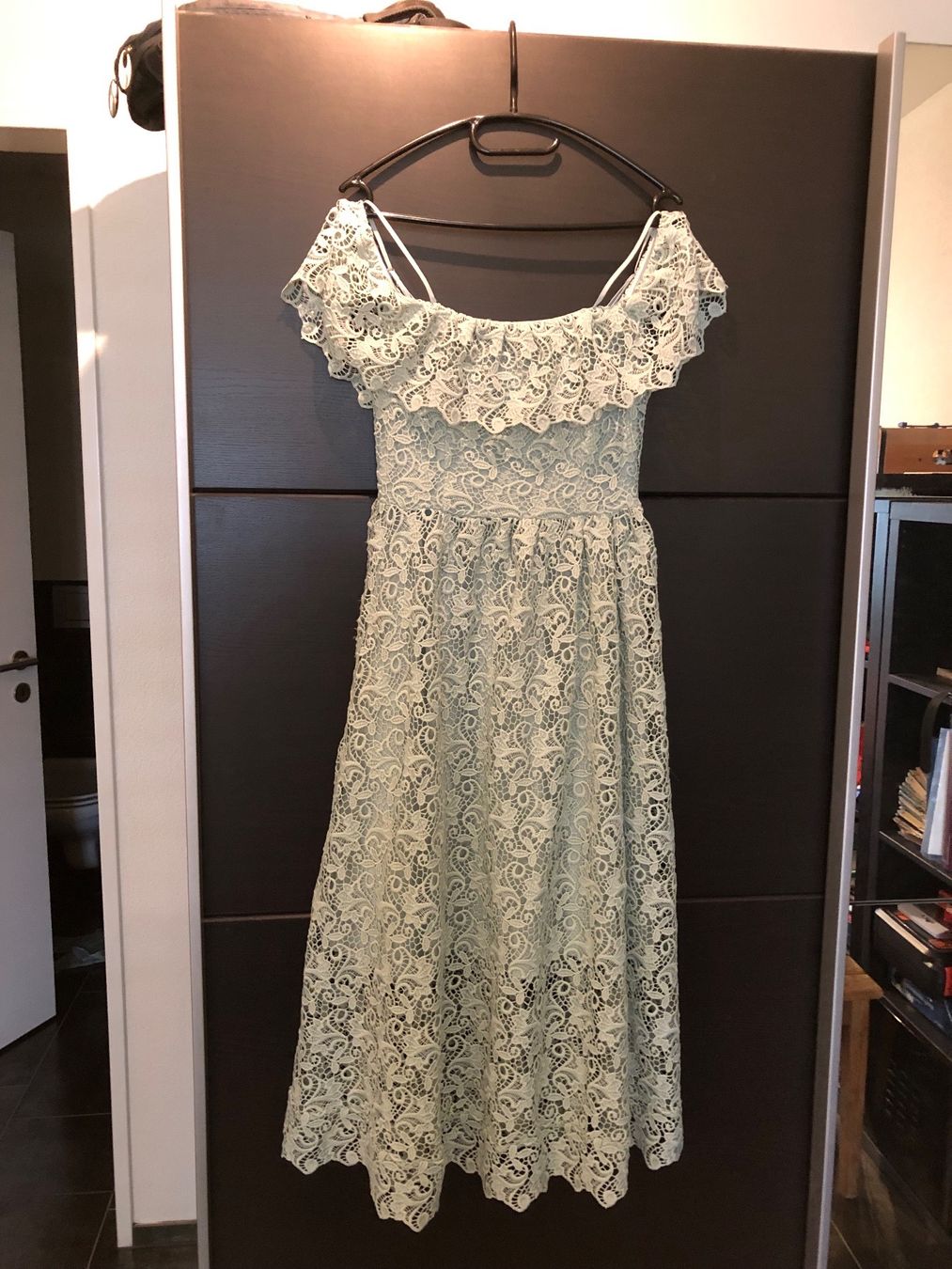 Kleider: Spitzenkleid Helltürkis, Grösse 34 – Neu (gemäss Beschreibung) aus Emmenbrücke von mar_8x9w 1