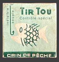 Boîte crin de pêche Tir Tou contrôle spécial vintage