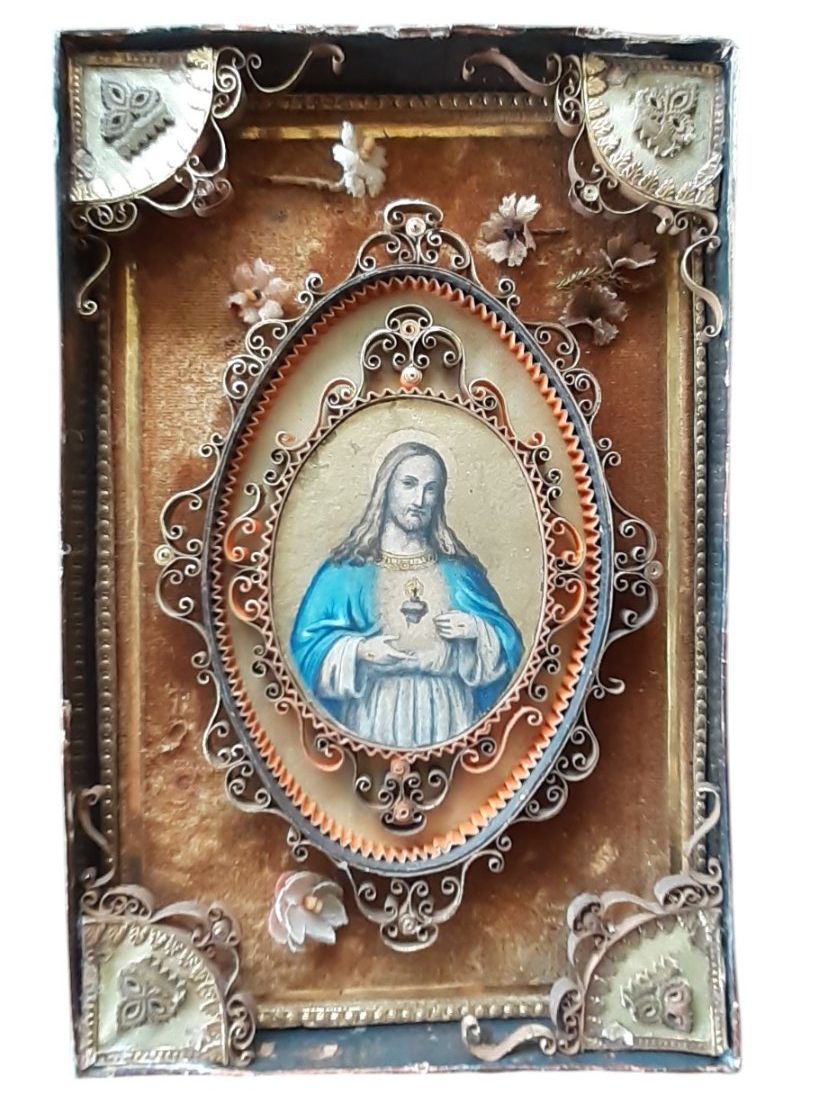 Dipinti: Klosterarbeit antik – Usato da Mörschwil venduto da antiksalon21 6