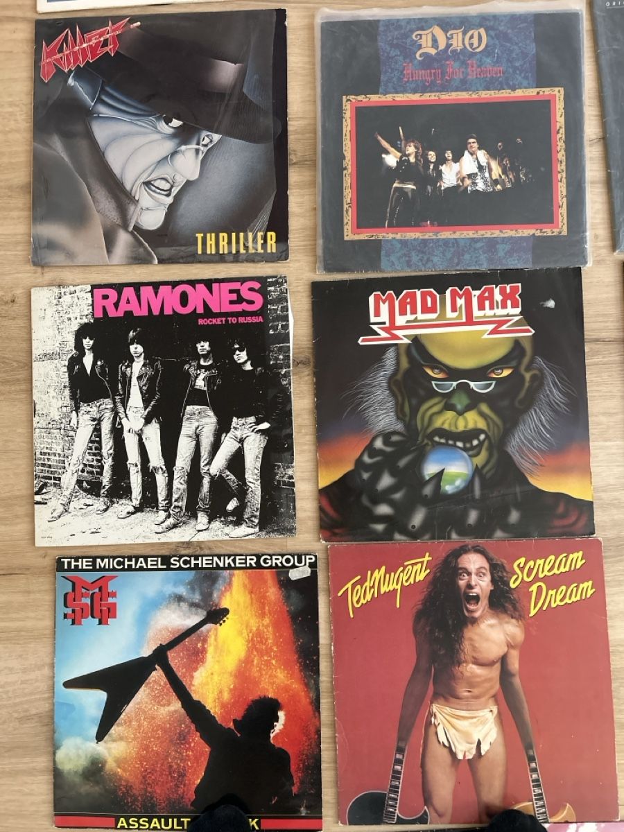 Dischi in vinile: Original Vinyl LPs Sammlung Rock 80er – Usato da Trimbach venduto da RAMM-STEIN 3