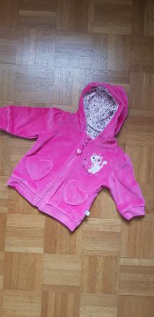 Kapuzenjäckli pink, Gr. 68