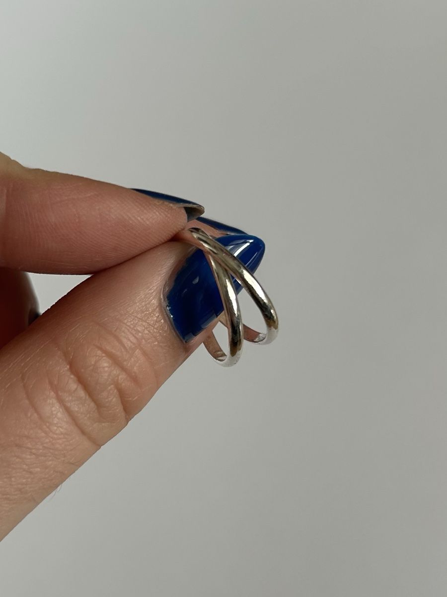 Bagues: Schöner Doppel Ring aus Sterling Silber – D'occasion à Bern par Ilikebluegems