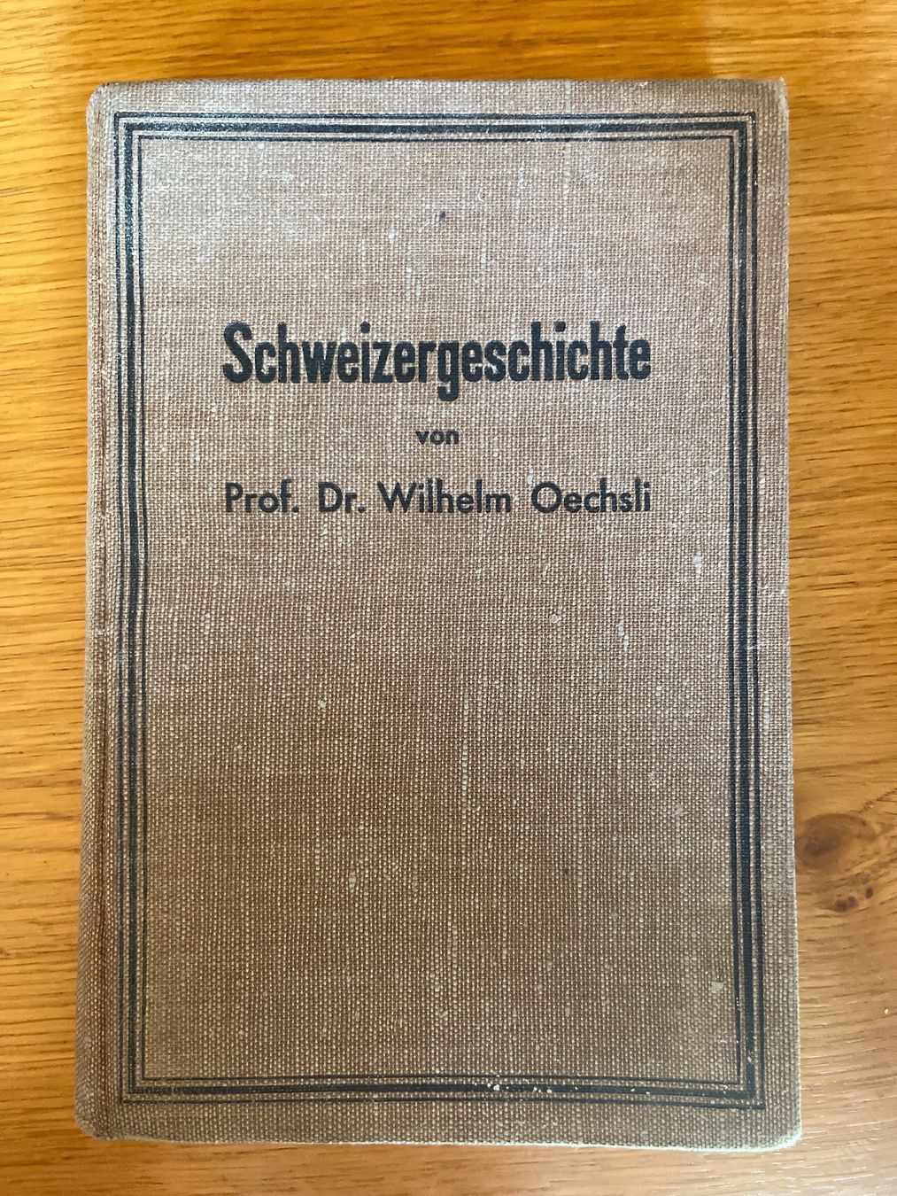 Libri: Schweizergeschichte Oechsli, 6. Auflage, 1933, mit Karten – Usato da Ettingen venduto da bri_6bhw