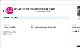 Bis zu 5 Tickets Sportfreunde Stiller, Fr 3.7.2026 Schaan/FL