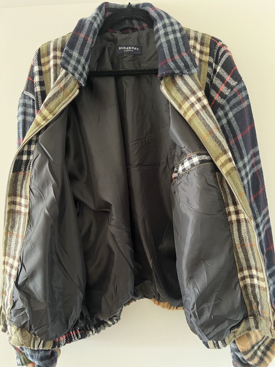 Giacche: GIACCA PATCHWORK TARTAN RIELABORATA – Usato da Lugano venduto da TKvintage 2