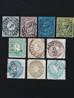 Sachen Mi-Nr.8/11-14/19 gestempelt 220+ Fr